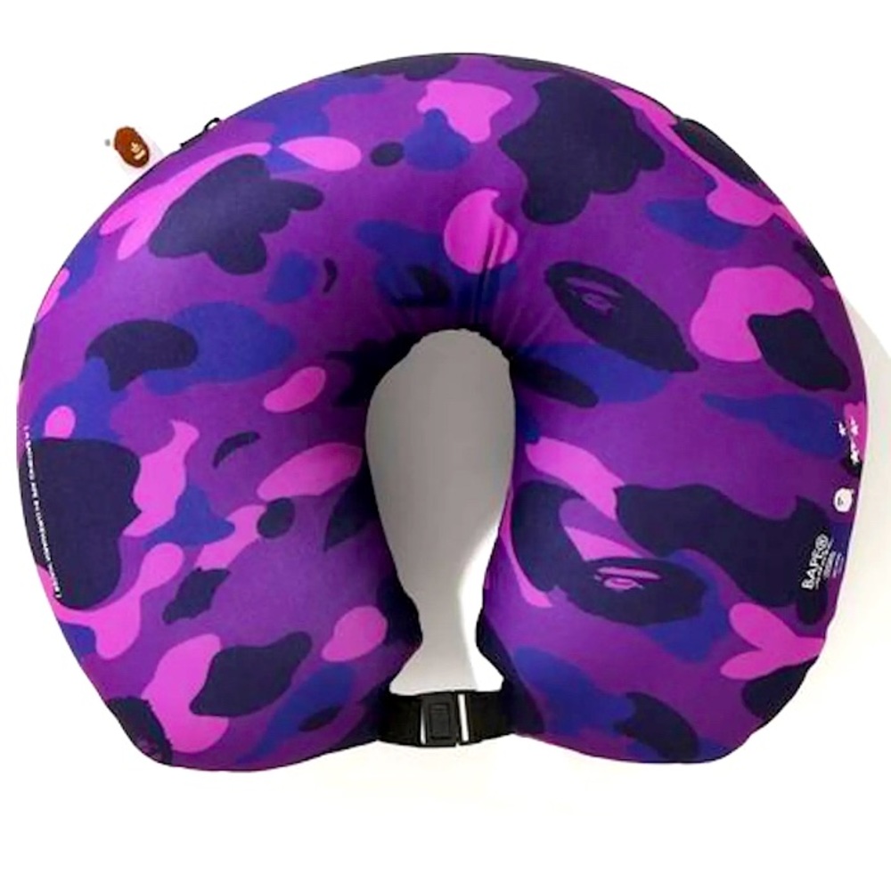 Bape 2 way neck pillow 💜